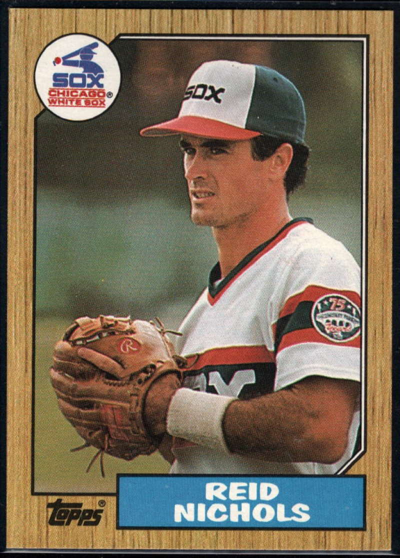 1987 Topps #539 Reid Nichols White Sox Image 1