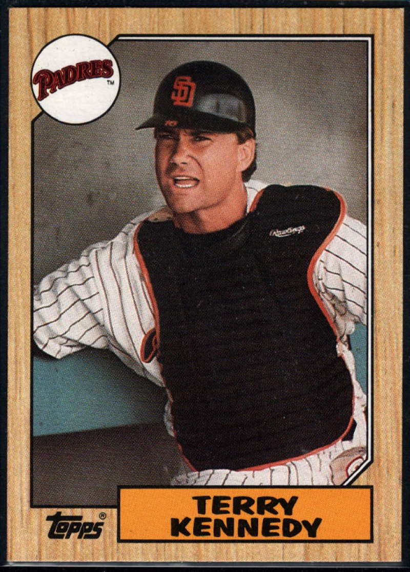 1987 Topps #540 Terry Kennedy Padres Image 1