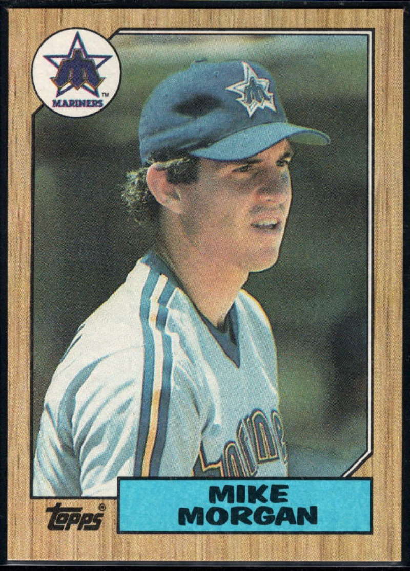 1987 Topps #546 Mike Morgan Mariners Image 1