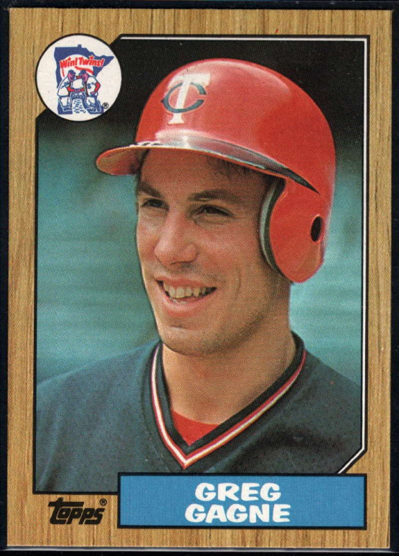 1987 Topps #558 Greg Gagne Twins