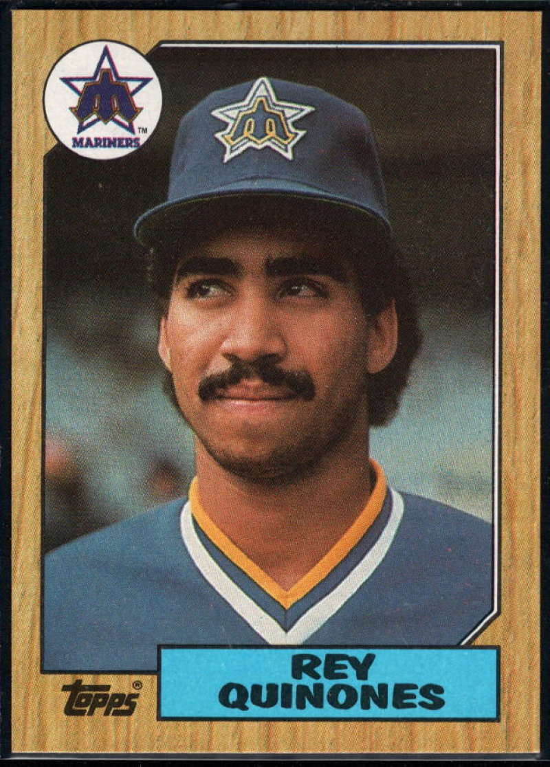 1987 Topps #561 Rey Quinones Mariners Image 1