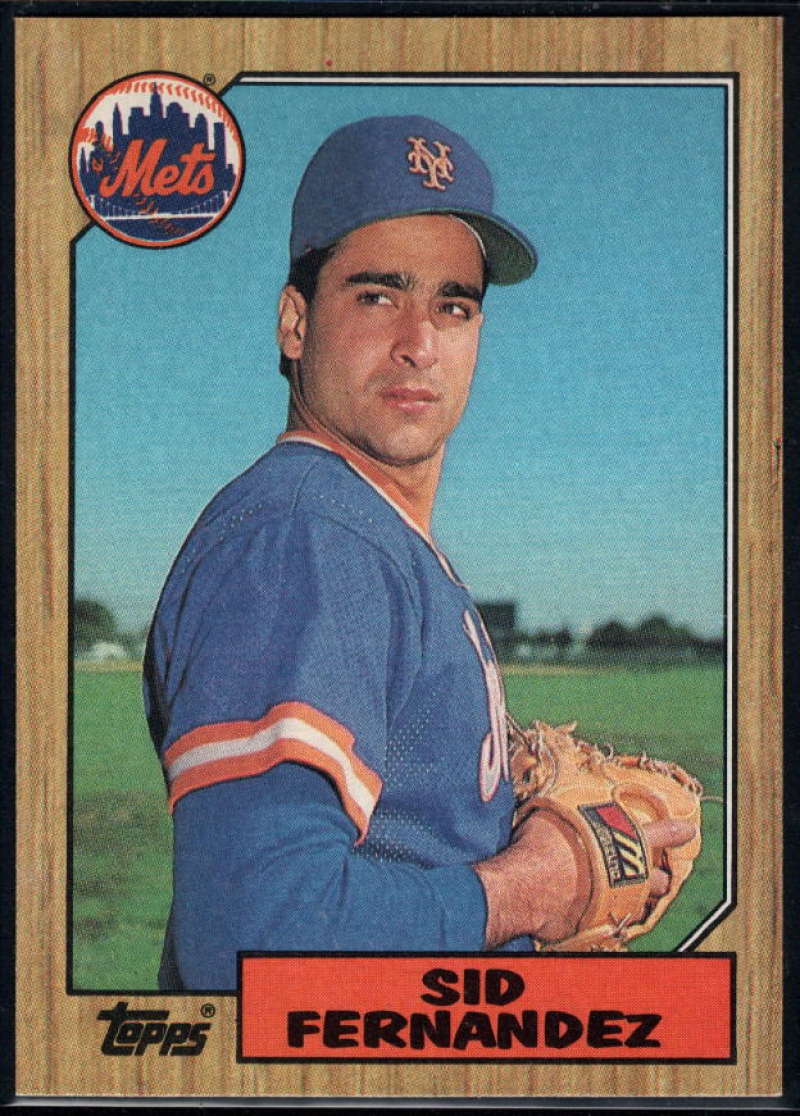 1987 Topps #570 Sid Fernandez Mets Image 1