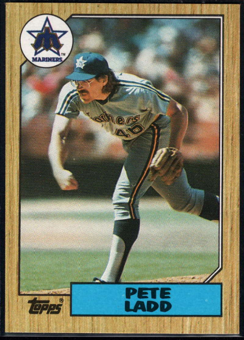 1987 Topps #572 Pete Ladd Mariners Image 1