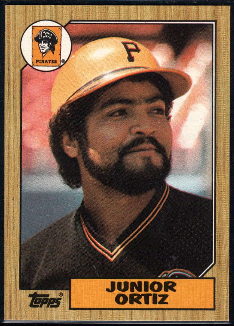 1987 Topps #583 Junior Ortiz Pirates Image 1