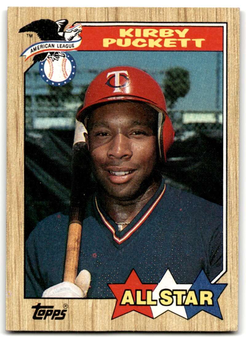 1987 Topps #611 Kirby Puckett Twins AS Image 1