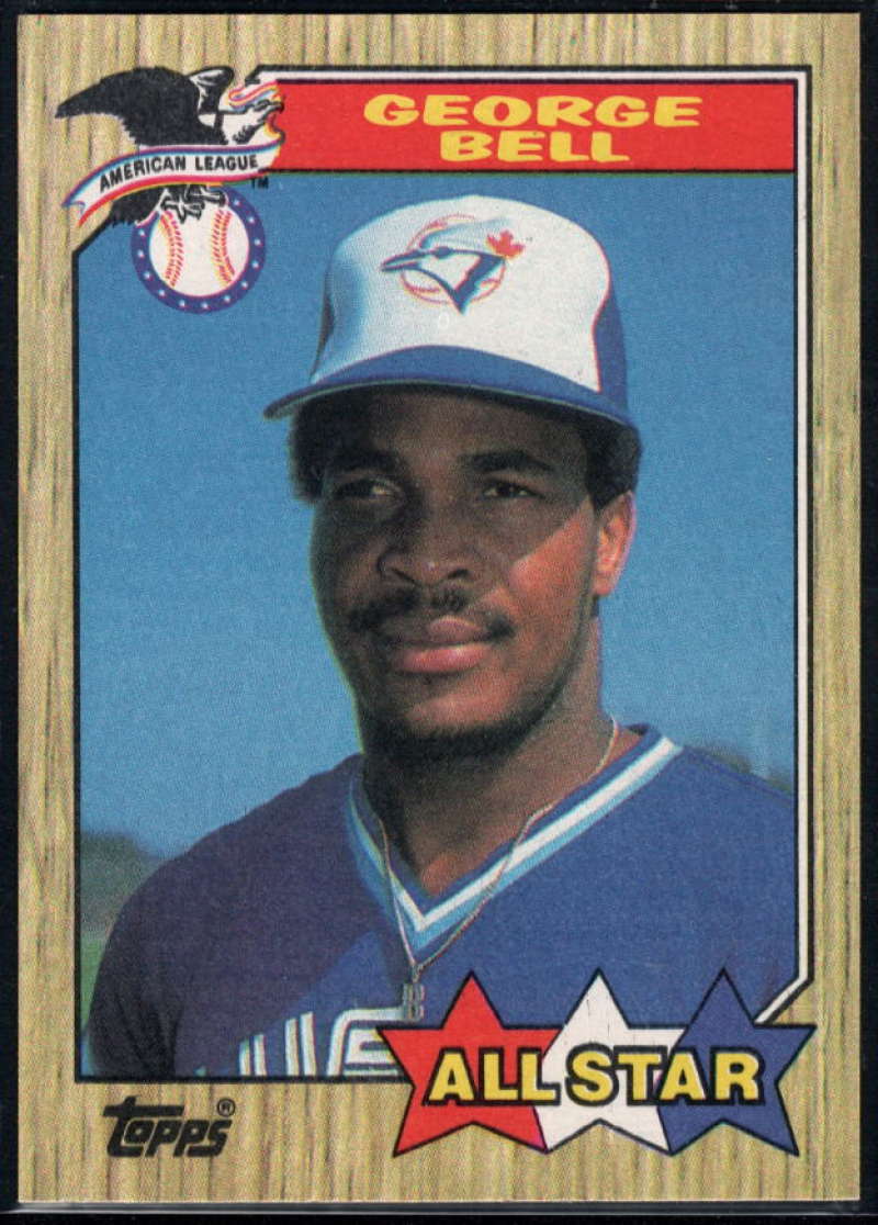 1987 Topps #612 George Bell Blue Jays AS Image 1