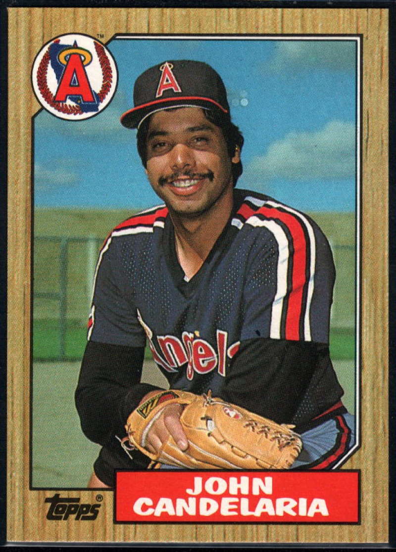 1987 Topps #630 John Candelaria Angels Image 1