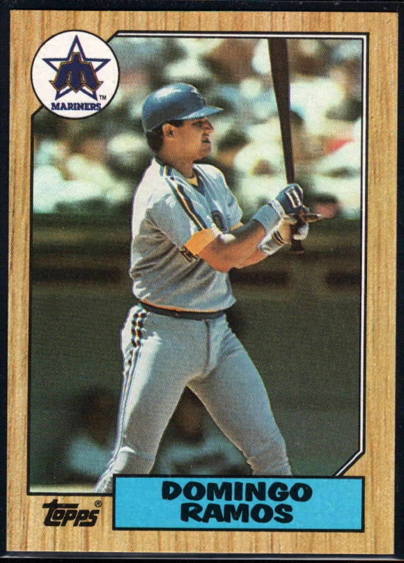 1987 Topps #641 Domingo Ramos Mariners Image 1