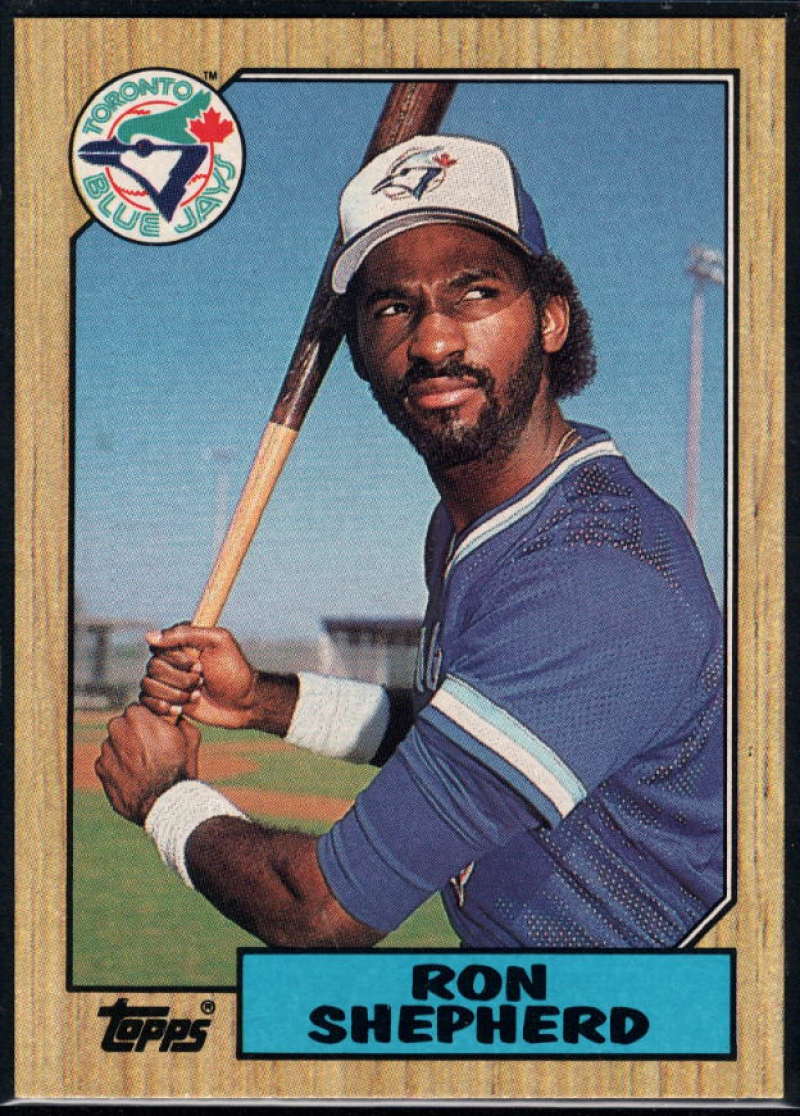1987 Topps #643 Ron Shepherd Blue Jays Image 1