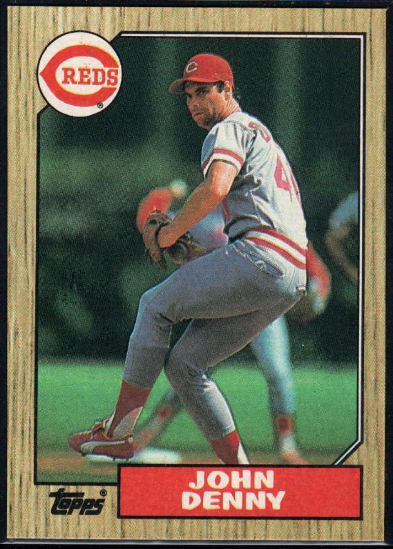 1987 Topps #644 John Denny Reds Image 1