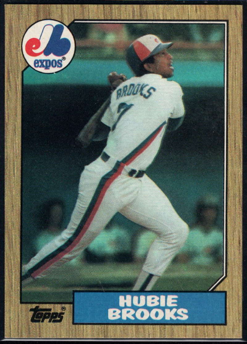 1987 Topps #650 Hubie Brooks Expos Image 1