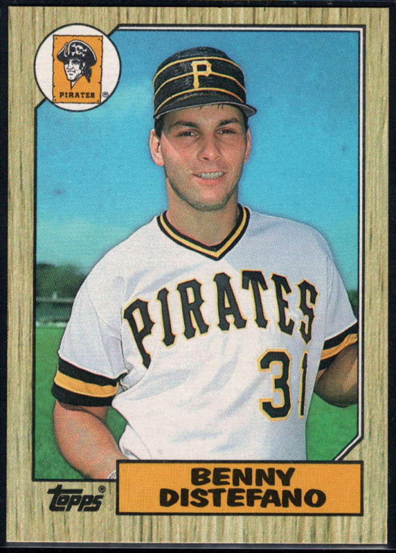 1987 Topps #651 Benny Distefano Pirates Image 1