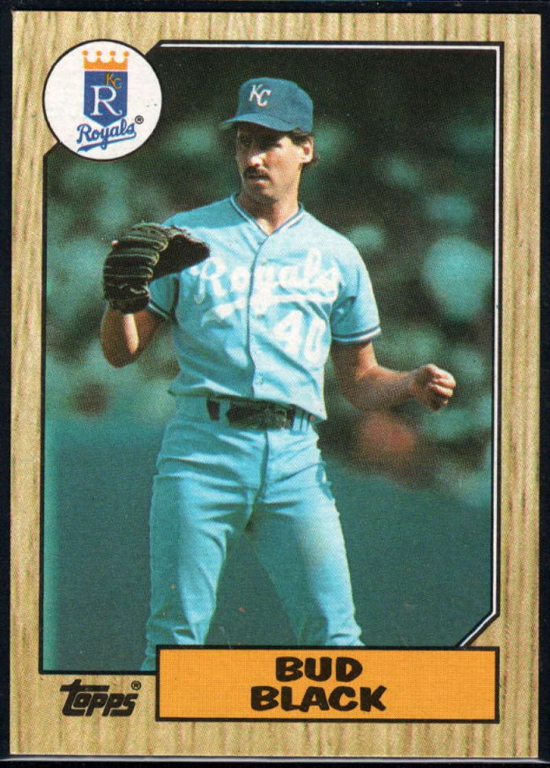 1987 Topps #669 Bud Black Royals Image 1