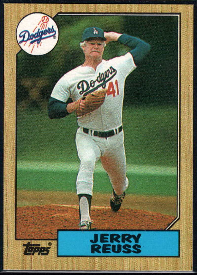 1987 Topps #682 Jerry Reuss Dodgers Image 1