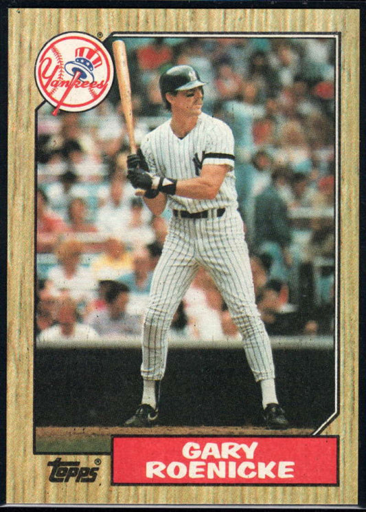 1987 Topps #683 Gary Roenicke Yankees