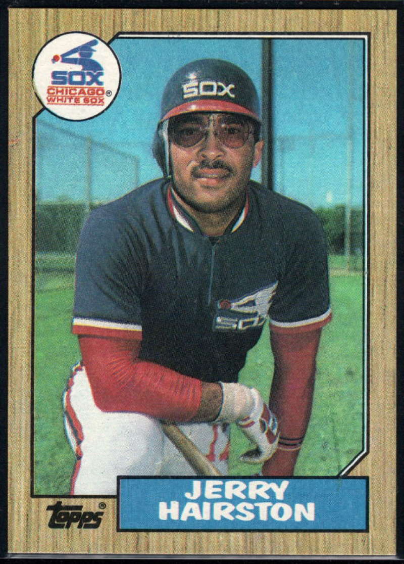 1987 Topps #685 Jerry Hairston White Sox Image 1