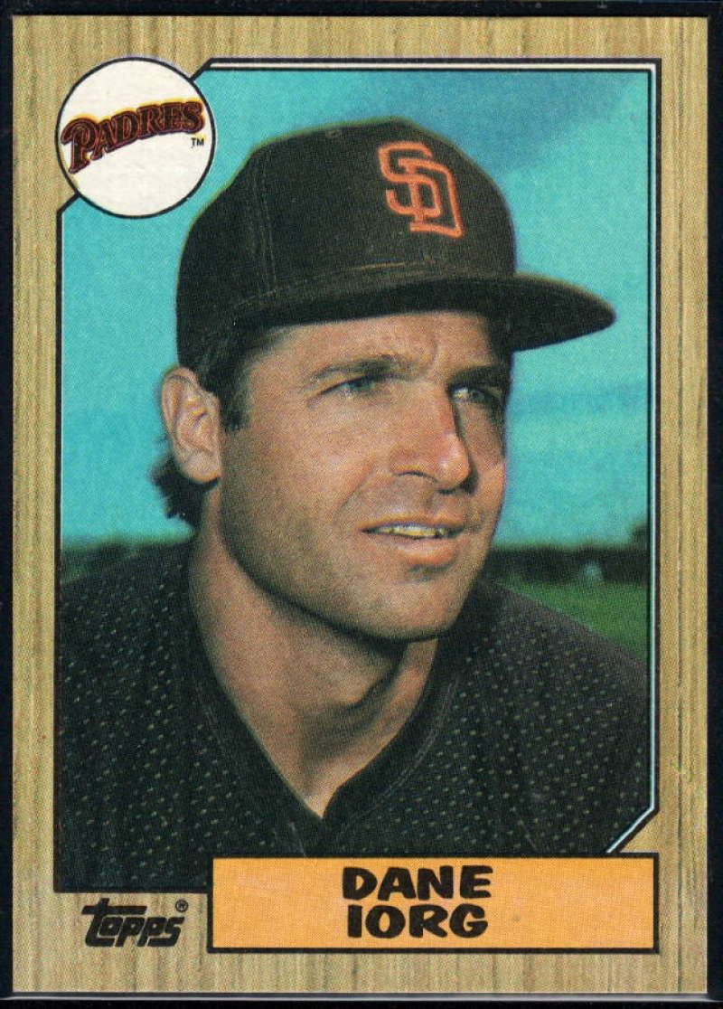 1987 Topps #690 Dane Iorg Padres Image 1