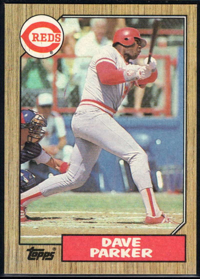 1987 Topps #691 Dave Parker Reds Image 1