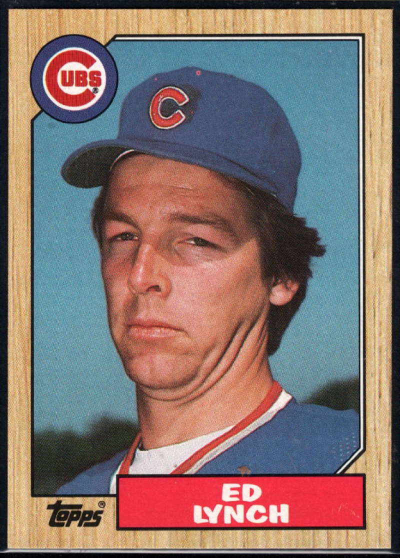 1987 Topps #697 Ed Lynch Cubs Image 1