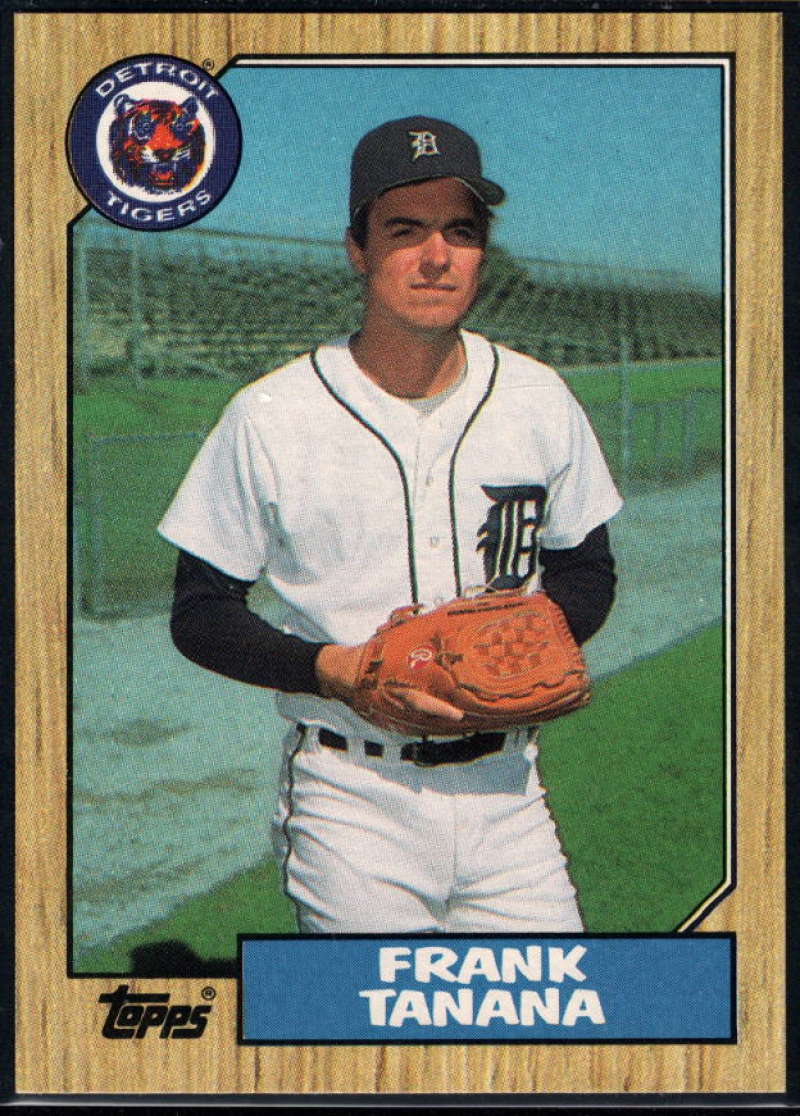 1987 Topps #726 Frank Tanana Tigers Image 1