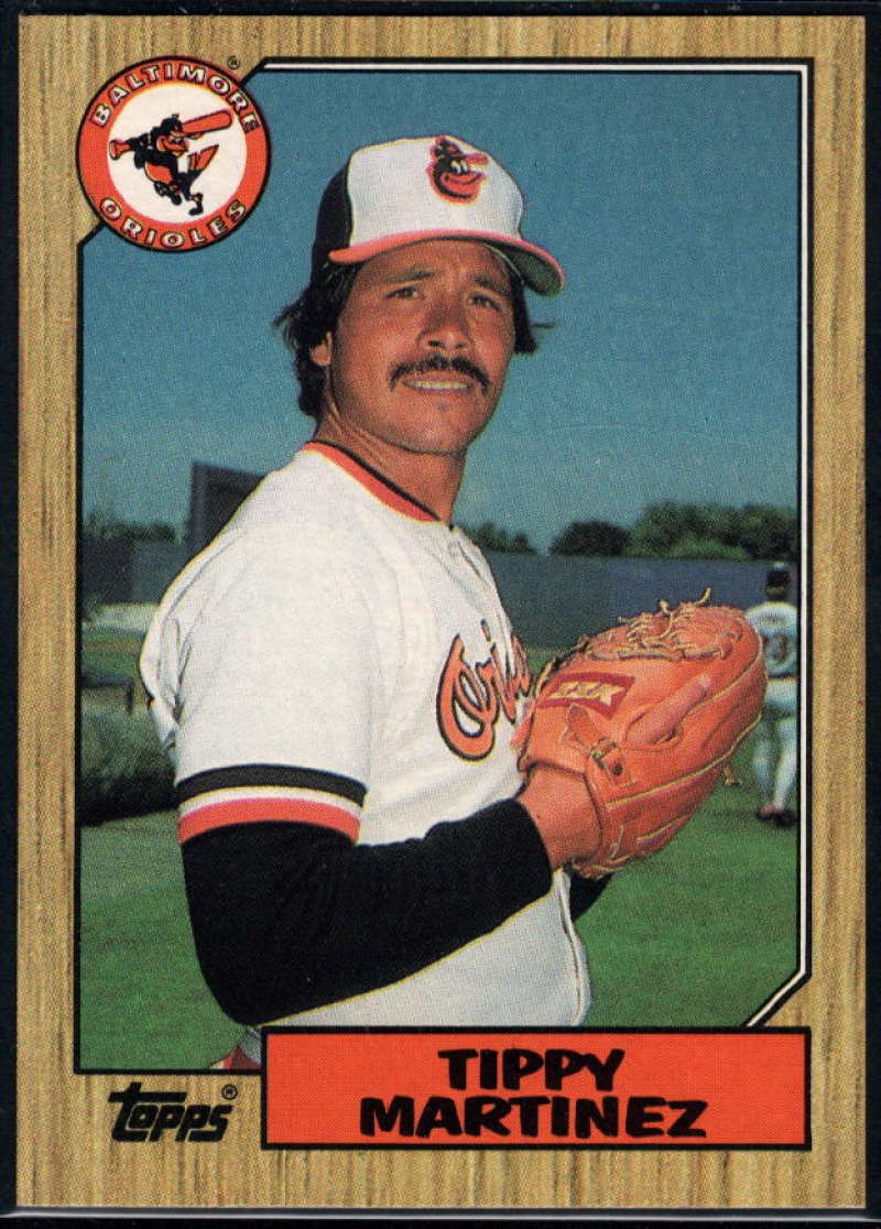 1987 Topps #728 Tippy Martinez Orioles Image 1