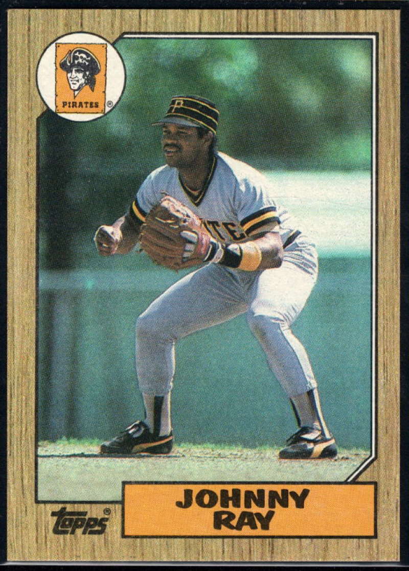 1987 Topps #747 Johnny Ray Pirates Image 1