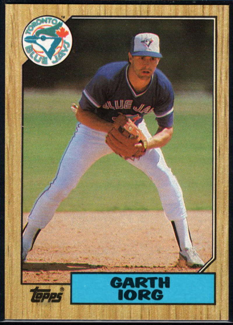 1987 Topps #751 Garth Iorg Blue Jays Image 1