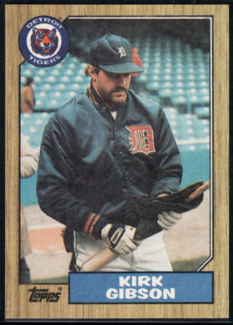 1987 Topps #765 Kirk Gibson Tigers Image 1