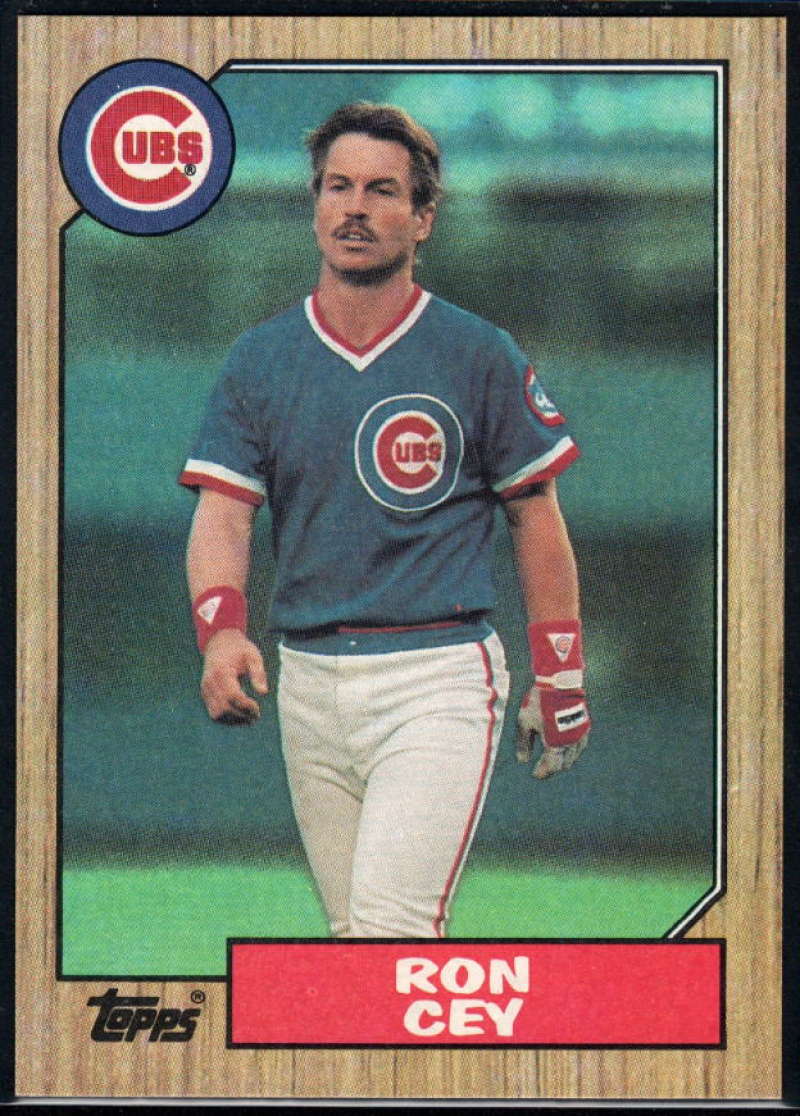 1987 Topps #767 Ron Cey Cubs Image 1