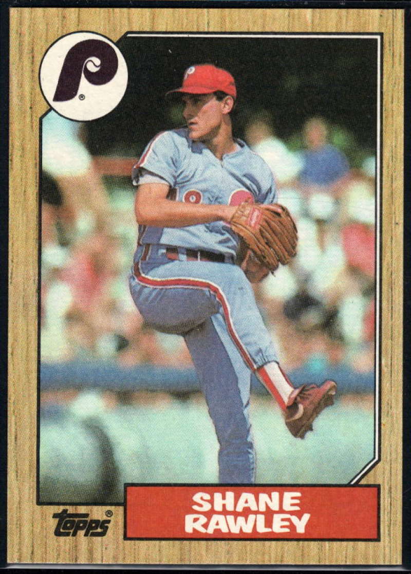 1987 Topps #771 Shane Rawley Phillies Image 1