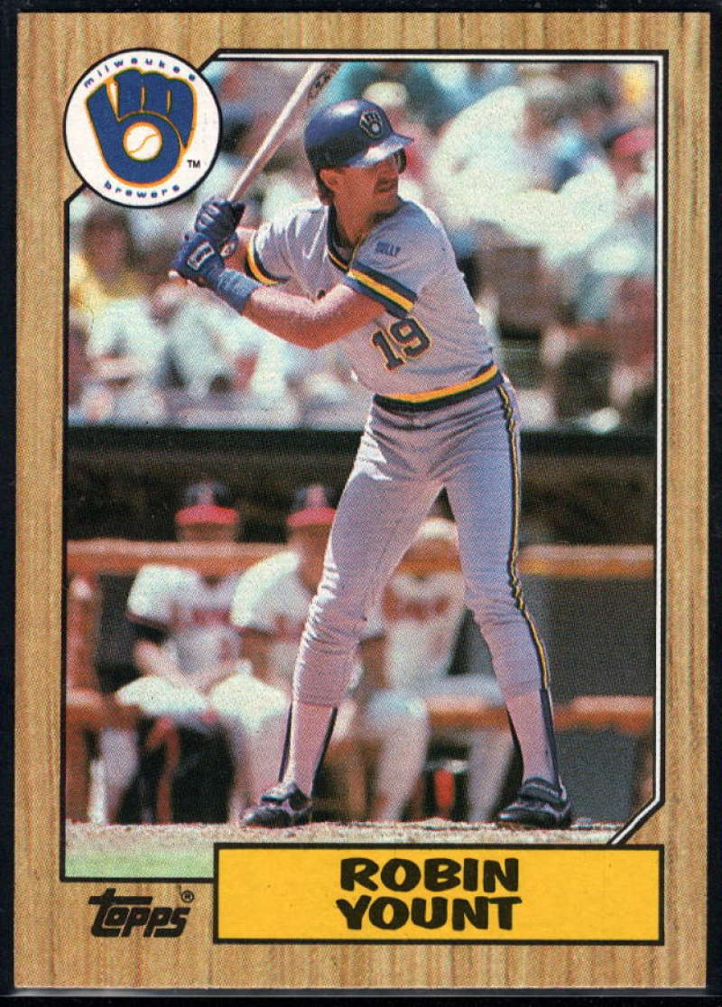 1987 Topps #773 Robin Yount Brewers Image 1