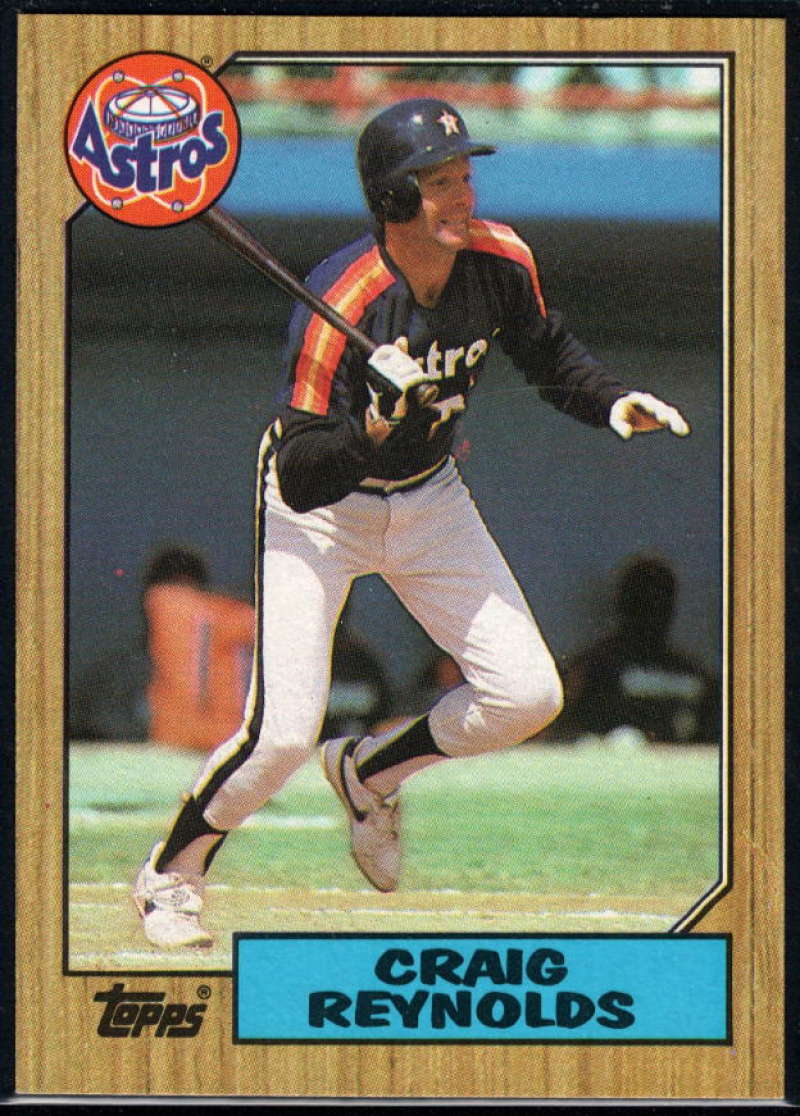 1987 Topps #779 Craig Reynolds Astros Image 1