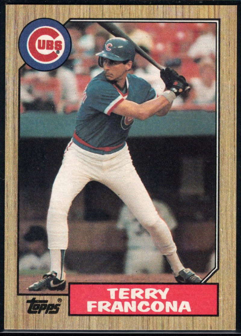 1987 Topps #785 Terry Francona Cubs Image 1