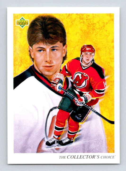 1992-93 Upper Deck Hockey  #11 Kevin Todd TC  New Jersey Devils  Image 1
