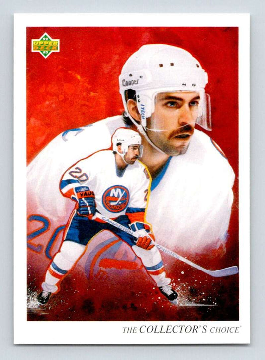 1992-93 Upper Deck Hockey  #12 Ray Ferraro TC  New York Islanders  Image 1