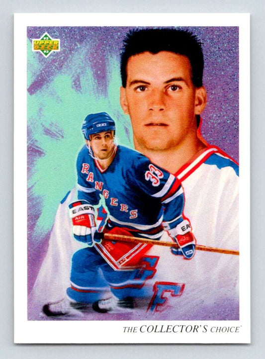 1992-93 Upper Deck Hockey  #13 Tony Amonte TC  New York Rangers  Image 1