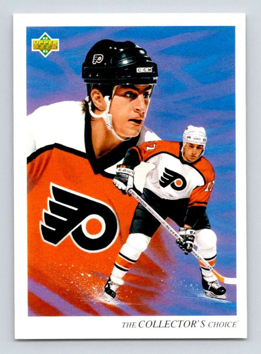 1992-93 Upper Deck Hockey  #15 Rod Brind'Amour TC  Philadelphia Flyers  Image 1