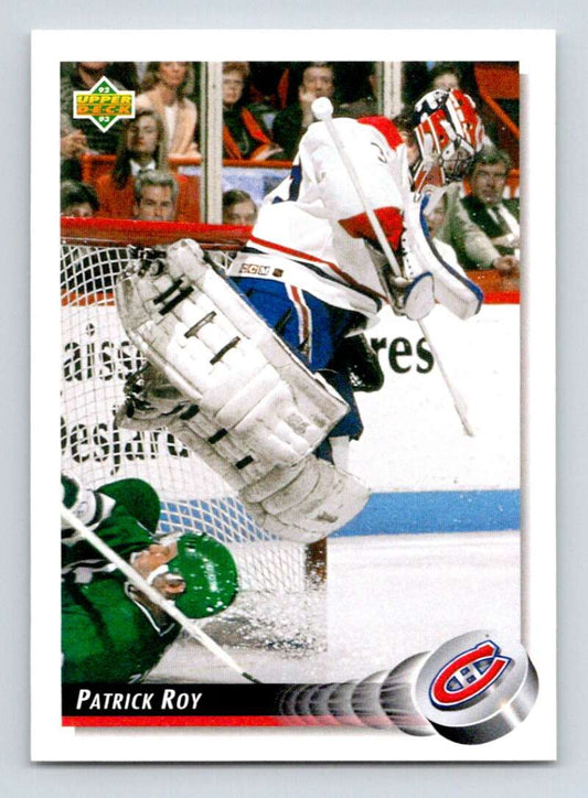 1992-93 Upper Deck Hockey  #149 Patrick Roy  Montreal Canadiens  Image 1