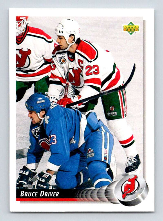 1992-93 Upper Deck Hockey  #200 Bruce Driver  New Jersey Devils  Image 1