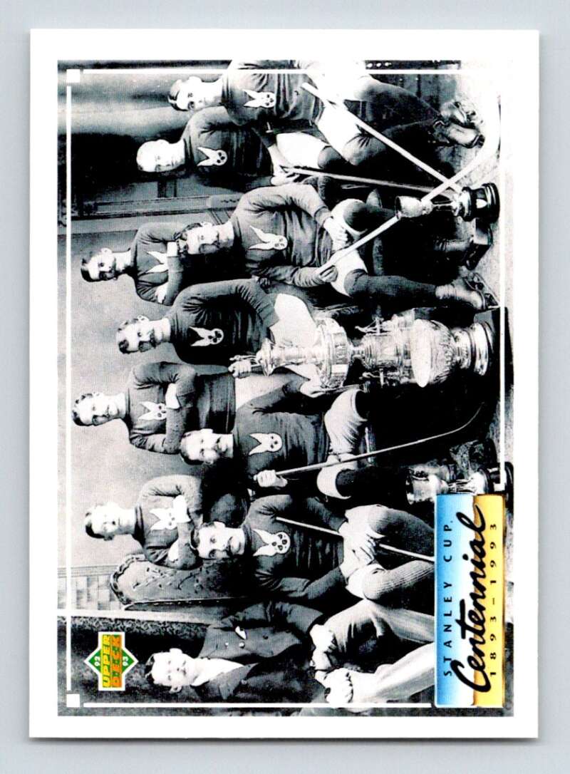 1992-93 Upper Deck Hockey  #237 Stanley Cup Centennial   Image 1