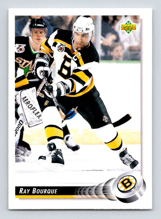 1992-93 Upper Deck Hockey  #265 Ray Bourque  Boston Bruins  Image 1