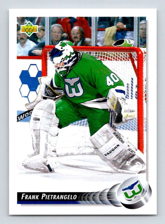 1992-93 Upper Deck Hockey  #273 Frank Pietrangelo  Hartford Whalers  Image 1