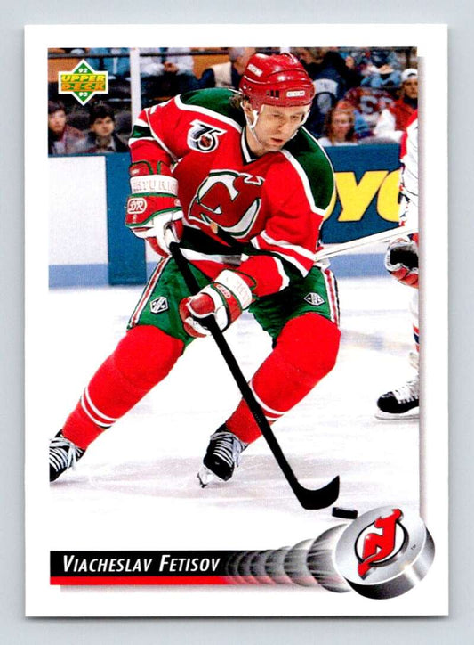 1992-93 Upper Deck Hockey  #278 Slava Fetisov  New Jersey Devils  Image 1