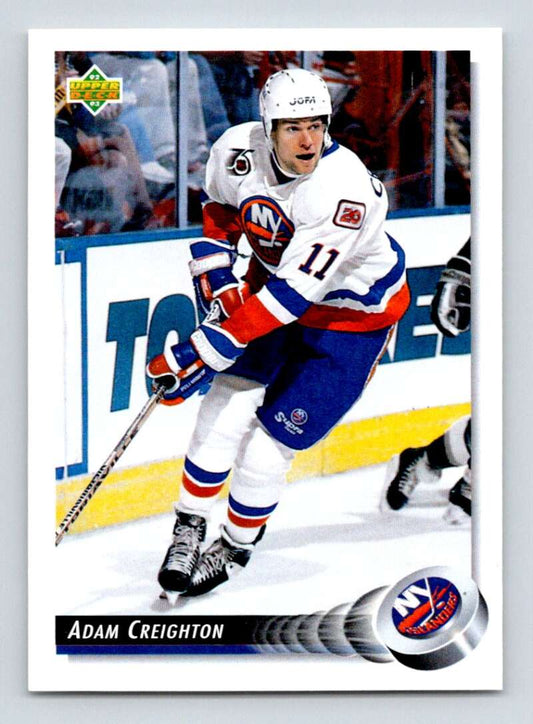 1992-93 Upper Deck Hockey  #311 Adam Creighton  New York Islanders  Image 1