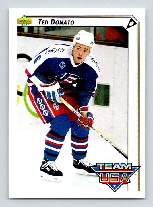 1992-93 Upper Deck Hockey  #393 Ted Donato  Boston Bruins  Image 1