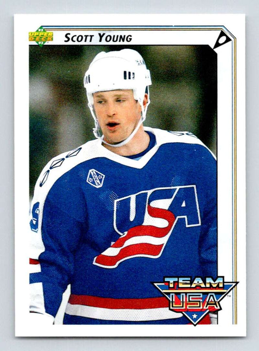 1992-93 Upper Deck Hockey  #397 Scott Young  Quebec Nordiques  Image 1