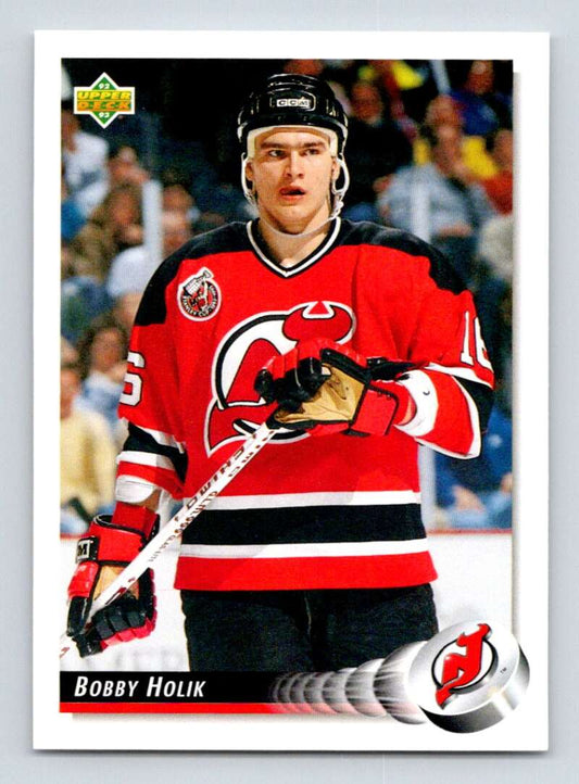 1992-93 Upper Deck Hockey  #500 Bobby Holik  New Jersey Devils  Image 1
