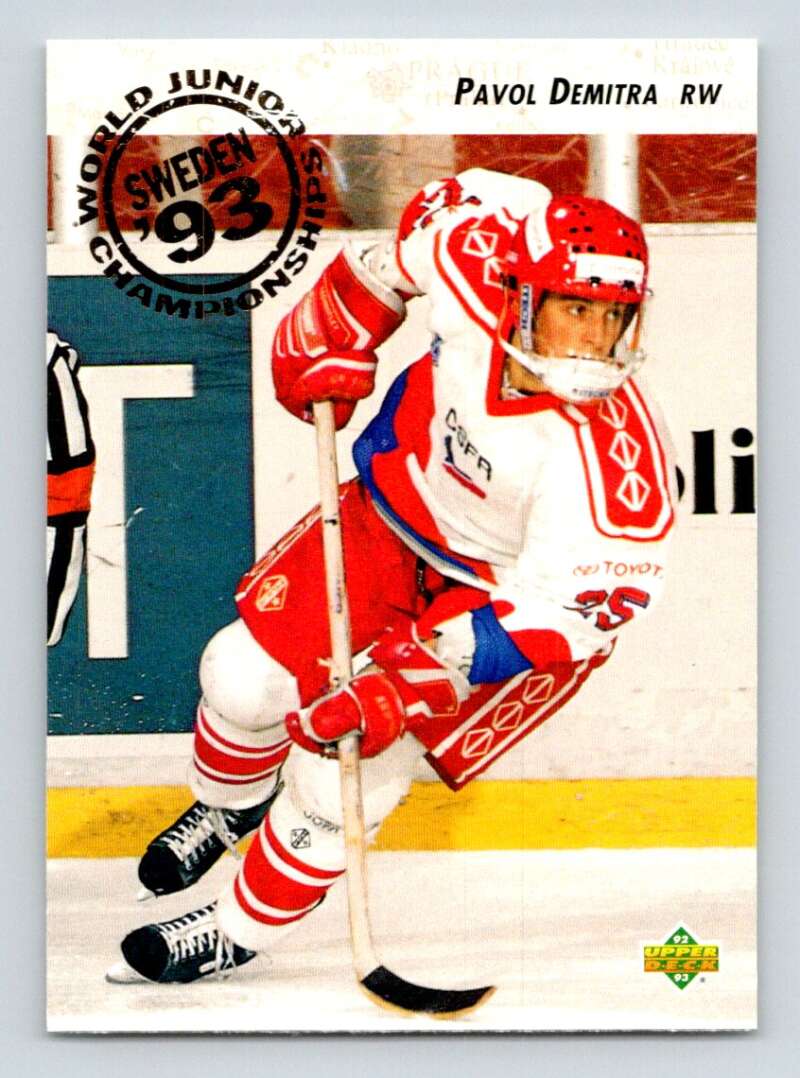 1992-93 Upper Deck Hockey  #602 Pavol Demitra  RC Rookie  Image 1