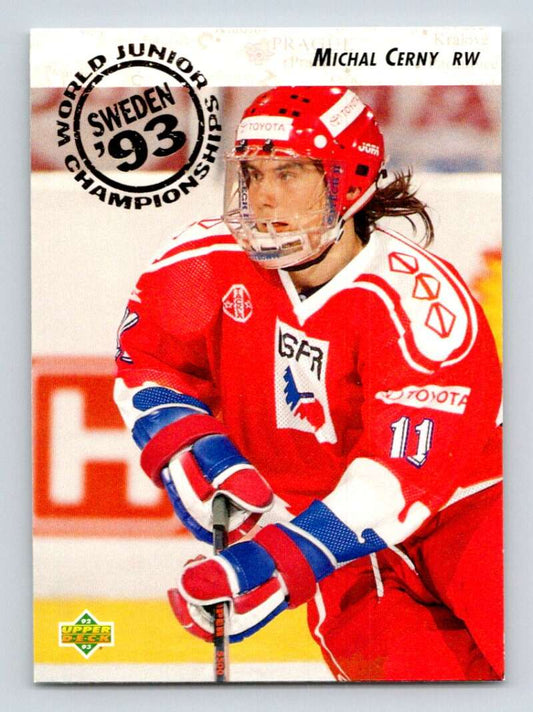 1992-93 Upper Deck Hockey  #603 Michal Cerny  RC Rookie  Image 1