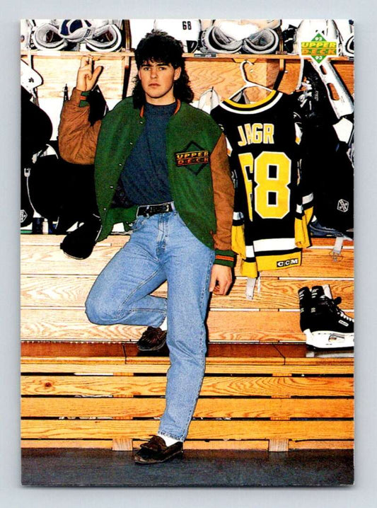 1992-93 Upper Deck Hockey  #622 Jaromir Jagr PRO  Pittsburgh Penguins  Image 1
